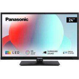 Panasonic TV LED 60 cm (24') TS-24N30AEZ, HD Ready, High Contrast. Negro