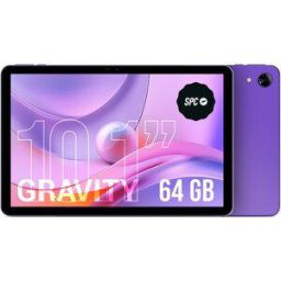 SPC Tablet Gravity 10,1' (6ª Gen), 4GB + 64GB, Wi-Fi. Violeta 64 GB + 4 GB RAM