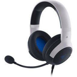 Razer Auriculares de diadema con micrófono Gaming Kaira X para PS5. Blanco / Negro