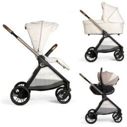 Chicco Carro de bebé Bellagio 3 piezas: silla paseo,capazo flexi y silla de coche First Seat Recline. Beige niño
