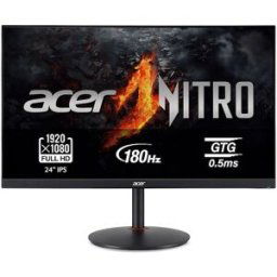 Acer Monitor PC Gaming 60 cm (23,8') NITRO XV240YM3bmiiprx, 180 Hz, Full HD, AMD Freesync, con altavoces. Negro