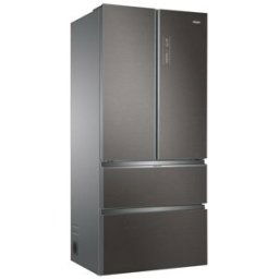 HAIER Frigorífico americano Total No Frost, FD 83 Series 7 - HB18FGSAAA. Cristal inox