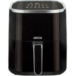Jocca Freidora de aire sin aceite 2196 con capacidad para 5 litros. Negro