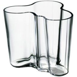 iittala Jarrón Alvar Aalto . Cristal Pequeño