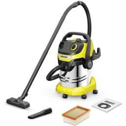 Karcher Aspiradora Multiusos Eléctrica con Cable a Red 1100W WD 5 S. Amarillo / Negro