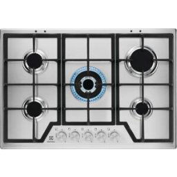 Electrolux Placa gas 5 quemadores - KGS7536SX. Inox