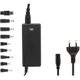 TNB Cargador universal T'nB 65 W / 19 V para portátiles. Negro