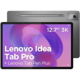 Lenovo Tablet Idea Tab Pro, 8GB + 256GB, 12,7' 3K, Wi-Fi + Lápiz Tab Pen Plus. Gris Lunar 256 GB + 8 GB RAM
