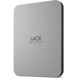 LaCie Disco duro externo portátil Mobile Drive (2022) 1TB, USB-C. Plata