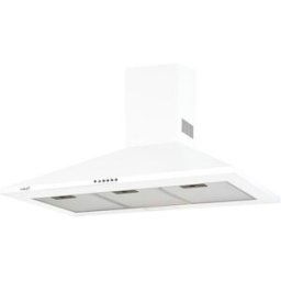 Cata Campana decorativa 3 niveles de extracción - OMEGA 900 WH/M. Blanco