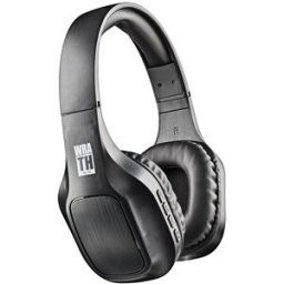 NGS Auriculares Inalámbricos de diadema Artica Wrath Compatibles con Bluetooth y Jack 3.5mm. Negro