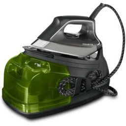 Rowenta Centro de planchado Perfect Steam Pro DG8626 con suela Microsteam 400 HD Láser. Gris / Verde