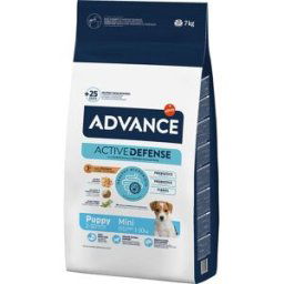 Advance Pienso para perros cachorros mini pollo y arroz. 7 Kg
