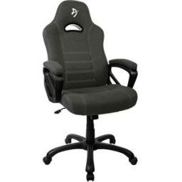 Arozzi Silla Gaming Enzo Woven Fabric negra y gris. Negro