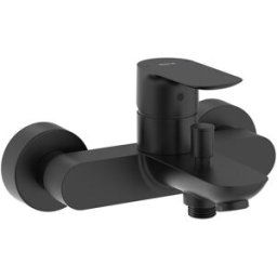Roca Grifo monomando para ducha o bañera Cala . Negro mate
