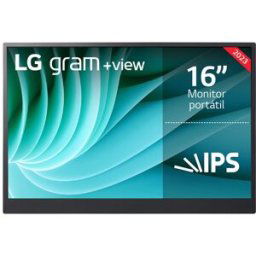 LG Monitor portátil PC 40,6 cm (16') gram +view, 60 Hz, WQXGA IPS, rotación automática.