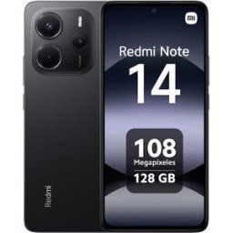 Xiaomi Redmi Note 14 6GB + 128GB móvil libre. Negro Medianoche 128 GB + 6 GB RAM