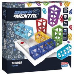 Juguetes Falomir Juego de mesa Desafio Mental Torres.