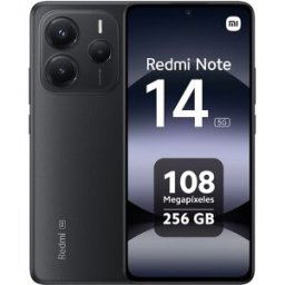 Xiaomi Redmi Note 14 5G 8GB + 256GB móvil libre. Negro Medianoche 256 GB + 8 GB RAM