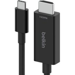 Belkin Cable USB-C a HDMI 2 m negro. Negro