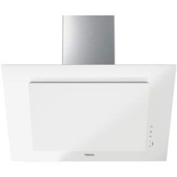 Teka Campana decorativa sistema de aspiración perimetral - DVT 78660 TBSWH. Cristal blanco