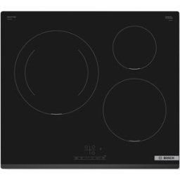 Bosch Placa inducción 3 zonas de cocción - PIJ631BB5E. Negro