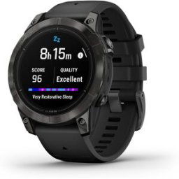Garmin Reloj smartwatch epix Pro Zafiro (Gen 2) 47mm . Gris / Negro