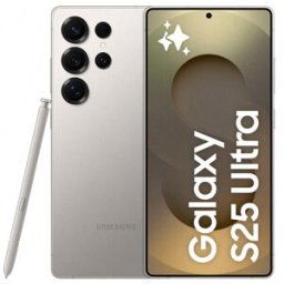 Samsung Galaxy S25 Ultra 12 GB + 256 GB móvil libre. Gris Titanio 256 GB + 12 GB RAM