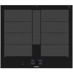 Siemens Placa inducción 2 zonas de cocción iQ700- EX675JYW1E. Negro
