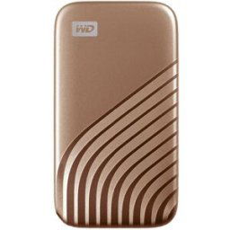 Western Digital Disco duro externo SSD My Passport 1TB USB 3.1 Oro. Oro