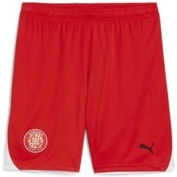 Puma Pantalones cortos de hombre 1º equipación Girona FC 2024-2025 Replica . Rojo XL