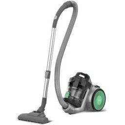 Solac Aspirador sin bolsa Valorous con sitema ciclónico y Filtro HEPA. Negro