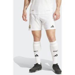 Adidas Pantalón corto de hombre 1ª equipación Real Madrid CF 2024-2025 . Blanco L