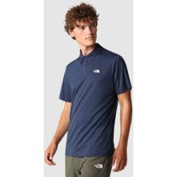 The North Face Polo de hombre Tanken . Azul S