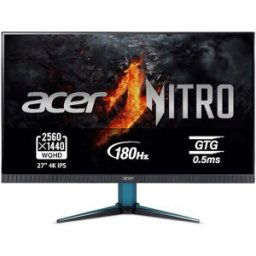 Acer Monitor PC Gaming 68,58 cm (27') NITRO VG271UM3BMIIPX, 180 Hz, QHD, AMD Freesync, con altavoces. Negro