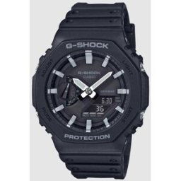 Casio Reloj de hombre G-Shock GA-2100-1AER de resina negro. Negro
