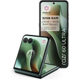 Motorola razr 60 ultra 16GB + 512GB Móvil libre. Scarab 512 GB + 16 GB RAM