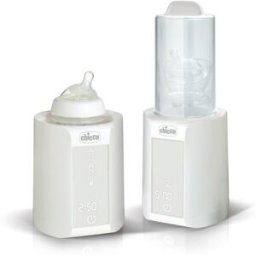 Chicco Calienta Biberones Digital con Esterilizador blanco. Blanco niño