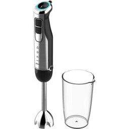 Sogo Batidora de mano con vaso BAT-SS-14410 Inox 1000W.