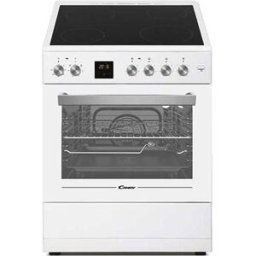 Candy Cocina compacta 60 cm, placa vitrocerámica 4 zonas y horno eléctrico - CVE660MW/E. Blanco