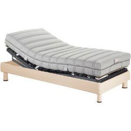 Sweetbedding Conjunto colchón látex + somier Suiza Basel LTX . Haya Cama 80 x 190 cm