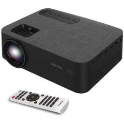 Prixton Proyector portátil Lumière Full HD 5000 Lúmenes, negro. Negro / Gris