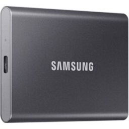 Samsung Disco duro externo SSD PSSD T7 1 TB, USB 3.2. Negro