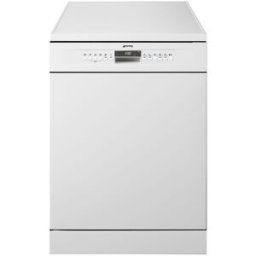 SMEG Lavavajillas 13 servicios, Media carga, 60 cm - LVS254CB. Blanco