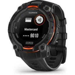 Garmin Smartwatch GPS INSTINCT 3 SOLAR 45MM . Negro