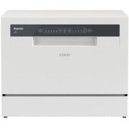 Candy Lavavajillas compacto 6 servicios, 45 cm -CP 6E51LW. Blanco