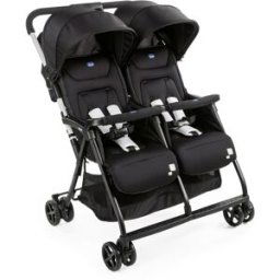 Chicco Silla de paseo Gemelar Ohlalà Twin. Negro niño