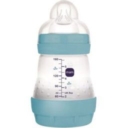 MAM Biberón Anti-Colic Matt 160 ml Azul .