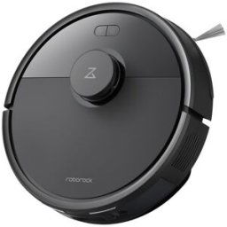 Roborock Robot aspirador y friegasuelos Q7 BF con funcion de mapeo automático. Negro