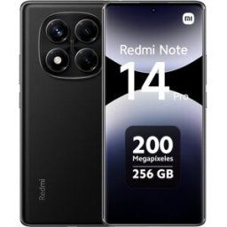 Xiaomi Redmi Note 14 Pro 8GB + 256GB móvil libre. Negro Medianoche 256 GB + 12 GB RAM